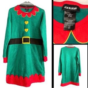 Joe Boxer Christmas elf dress / very soft / women’s size small / pre-owned EUC